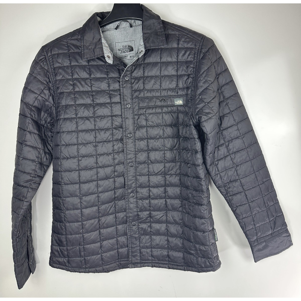 The North Face Thermoball Eco Shirt Jacket Black Men's Medium *Company Logo* - Picture 13 of 15